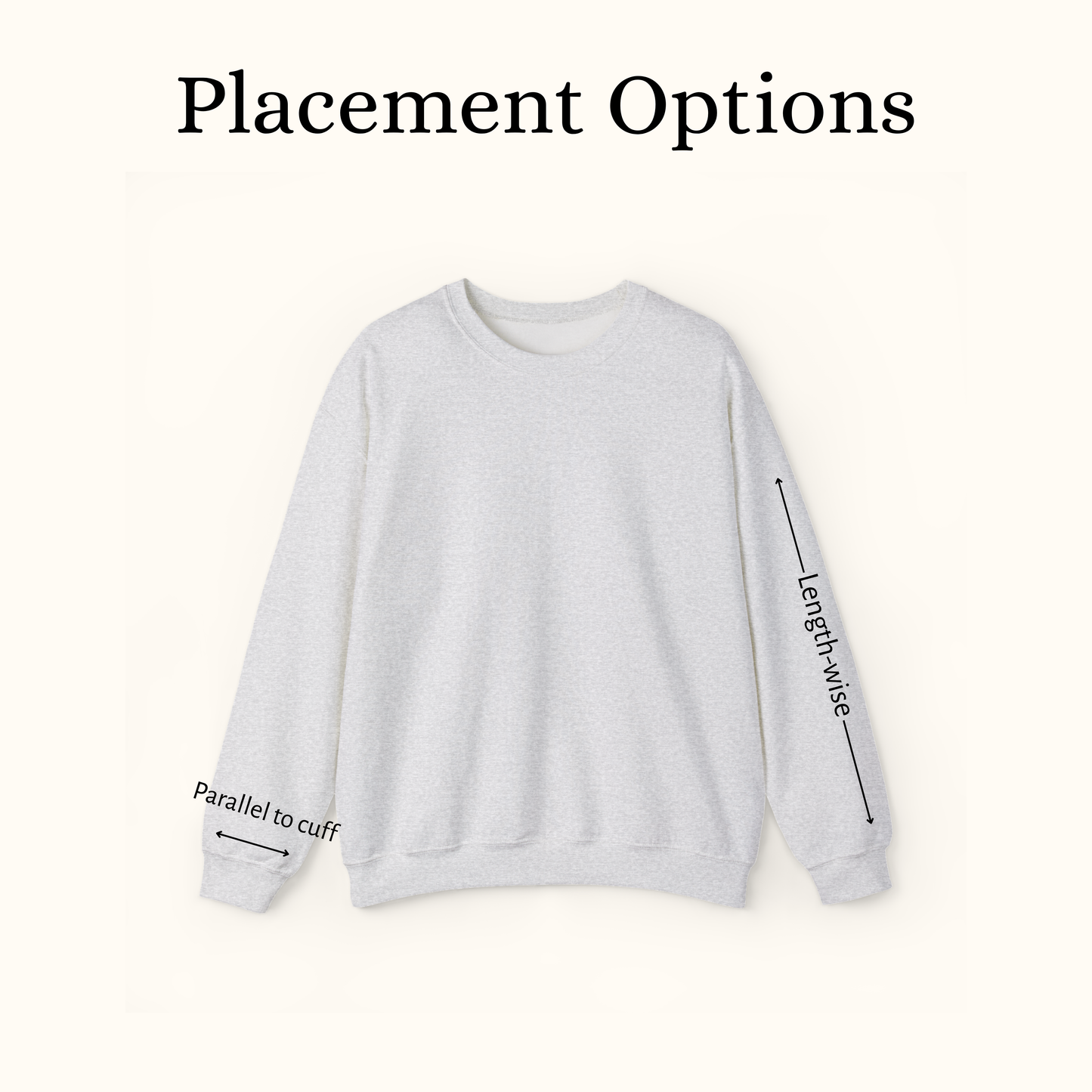Personalized Sleeve Detail Add-on