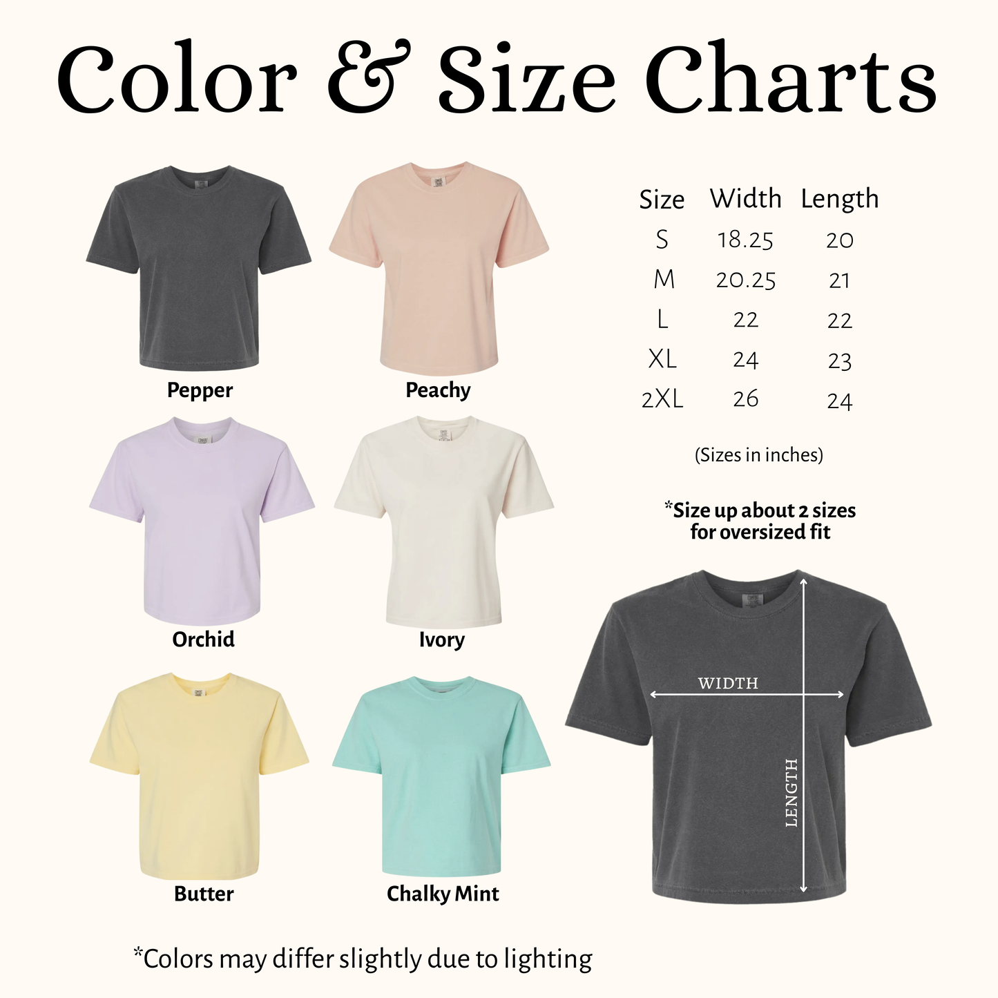 Physically Here, Mentally at Home with My Cat — Embroidered Comfort Colors Cropped Tee