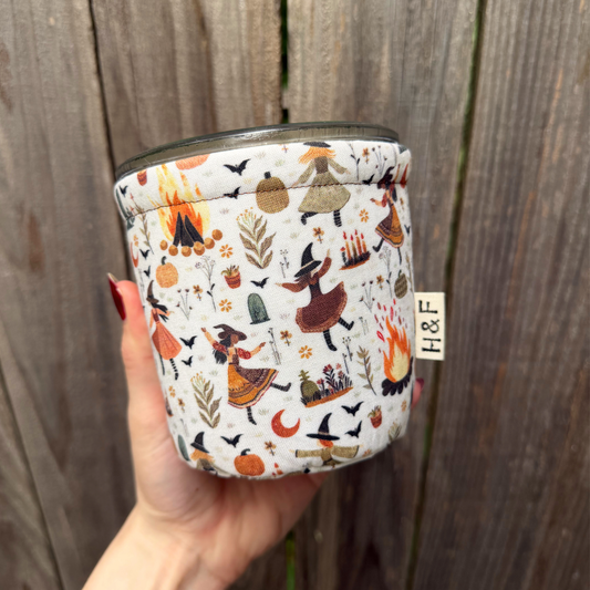 Witching Hour — Insulated Weck Jar Coffee Cozy