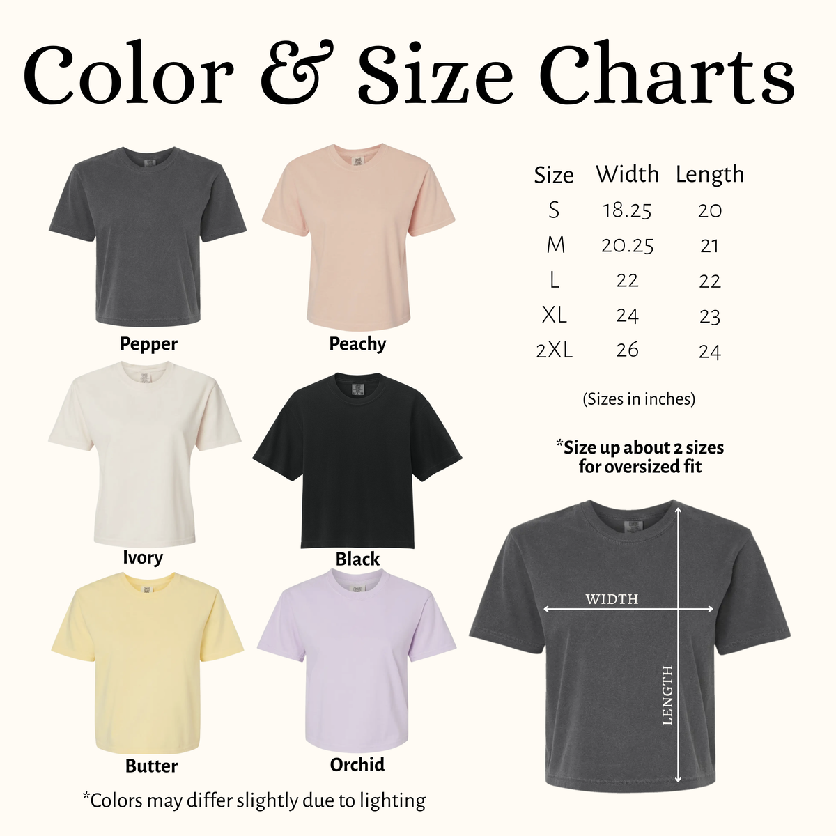 Black Cat Energy — Embroidered Comfort Colors Cropped Tee