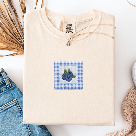Let's Have a Picnic — Embroidered Comfort Colors Tee